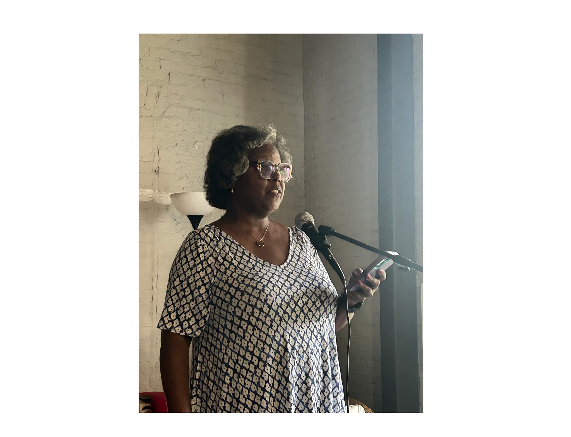 Reverend Vanessa Cummings speaks to participants of the “Good Trouble Lives On” event on July 17 in Oxford.