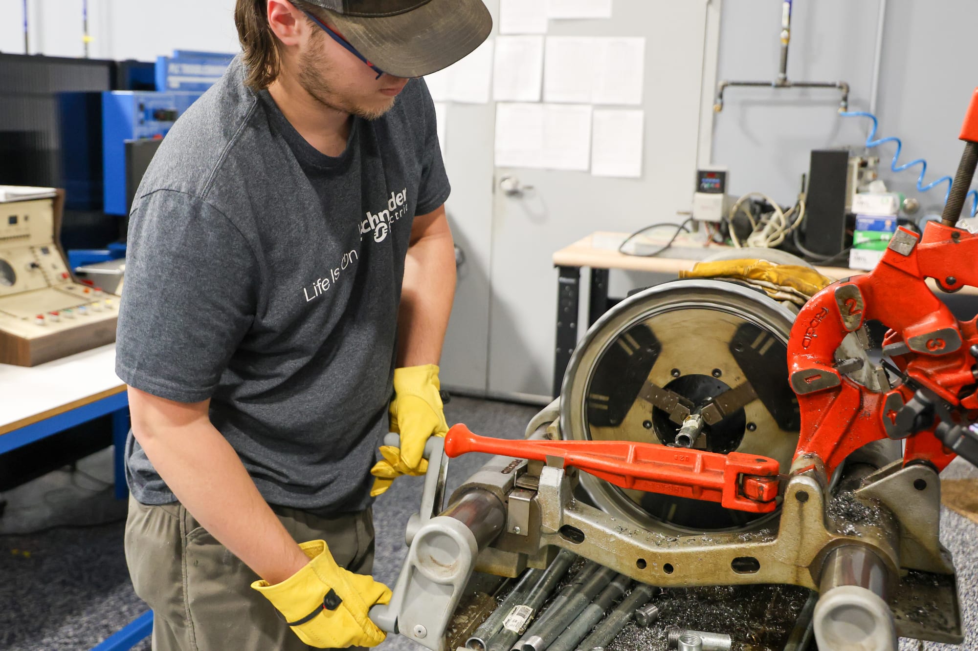 Adult Butler Tech student in the industrial maintenance technology program.