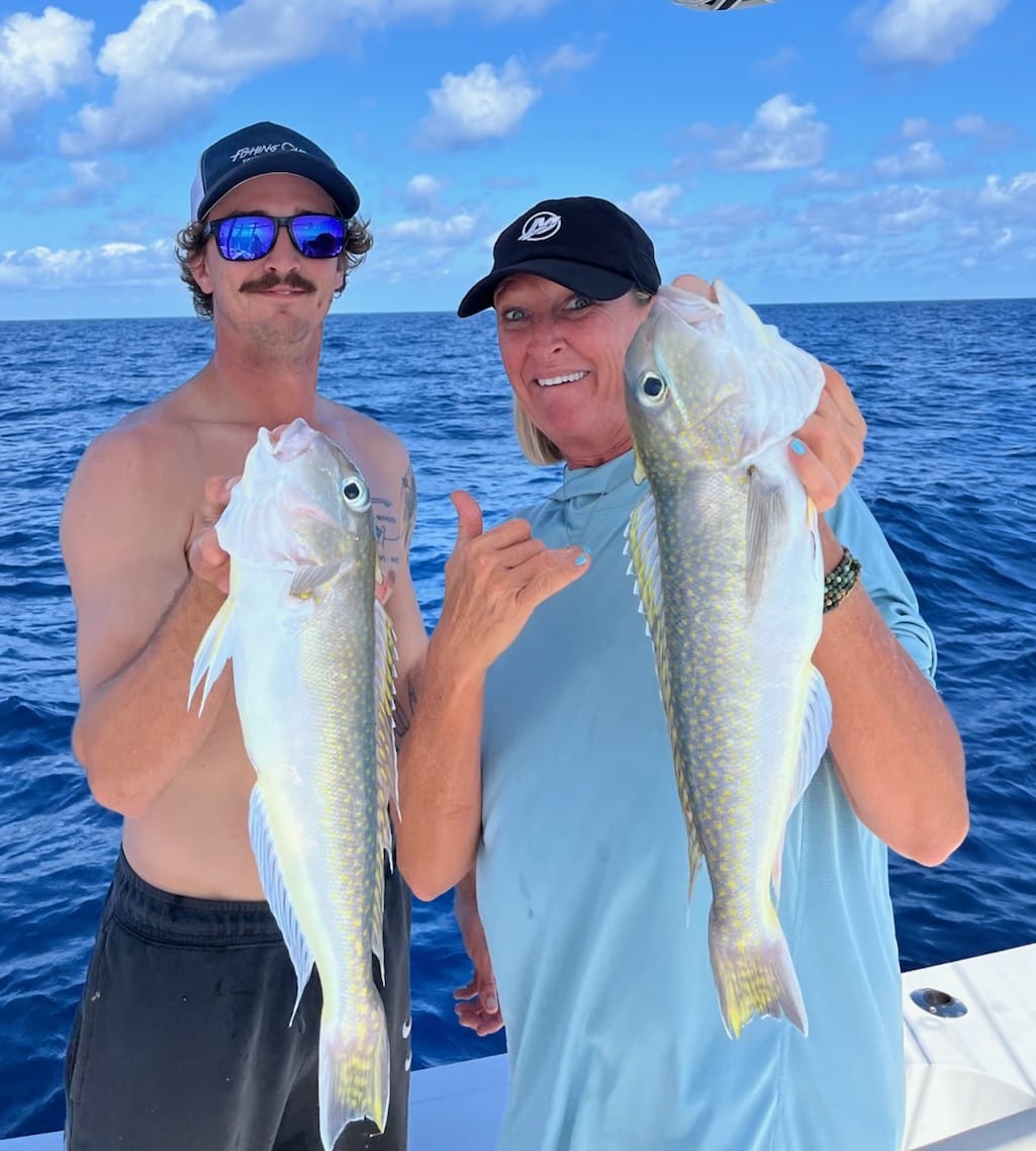 Golden Tilefish, caught near Stuart, Florida, filleted and sold at Adventure Seafood. 