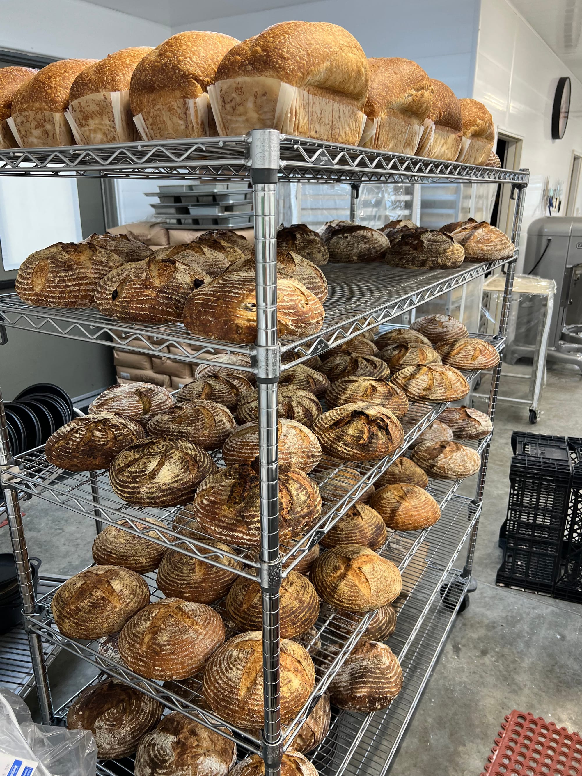 &nbsp;Artisan breads hand-crafted by James Bigham and his family.