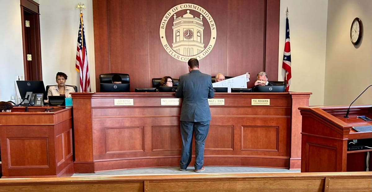 Butler County Commissioners consider mental health levy, approve ARPA funding for Milford Township