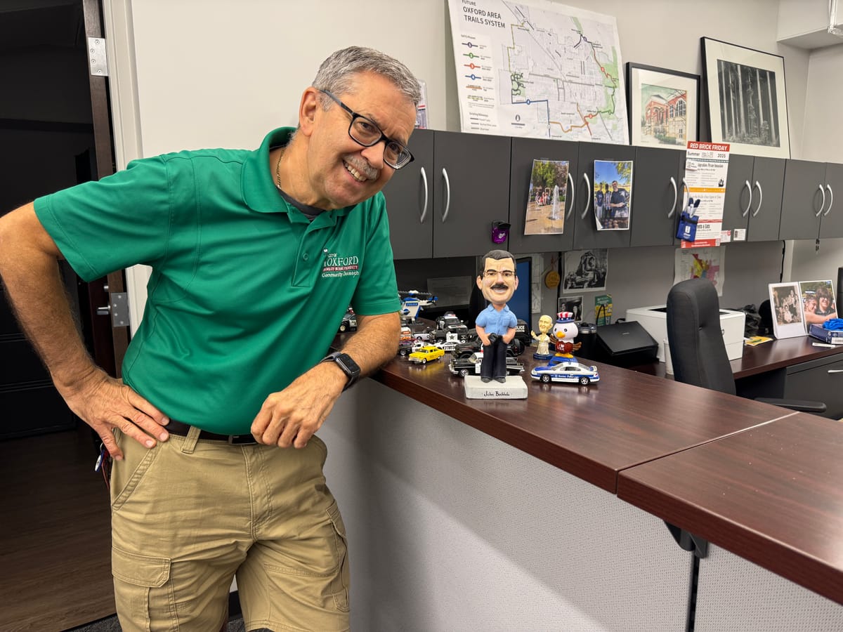 John Buchholz celebrates 50 years of working for the City of Oxford