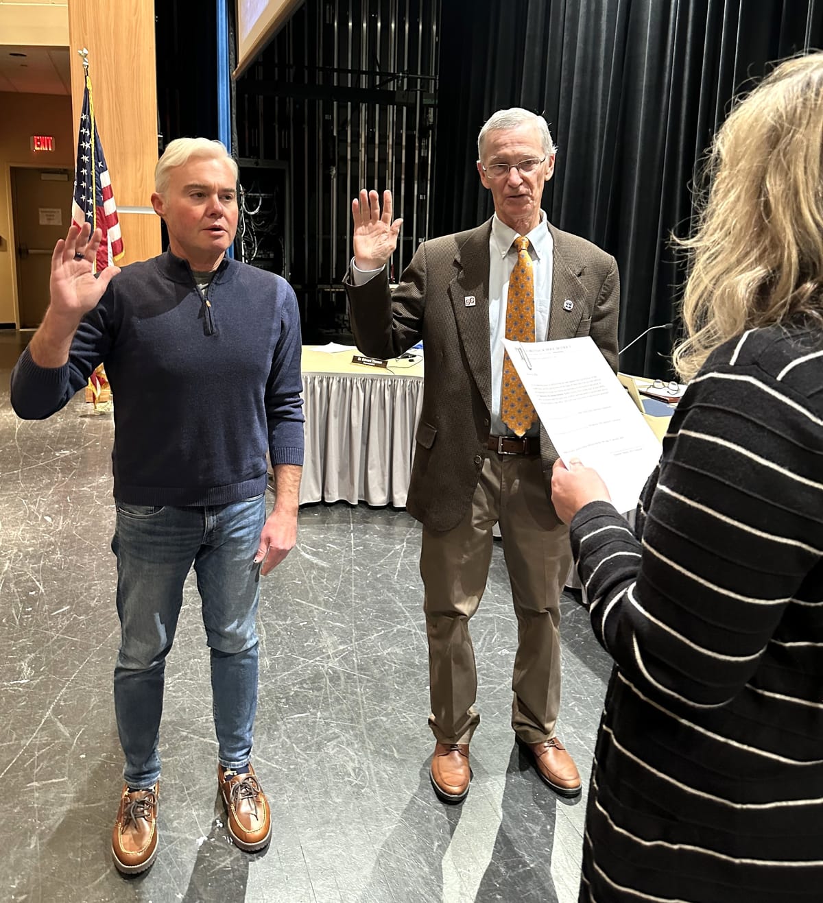 Talawanda BOE members sworn in, discuss budget