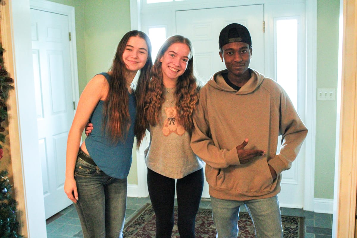‘Best decision’: Exchange students in Oxford share experiences at host-family lunch