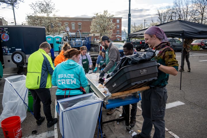 How Oxford is keeping trash out of landfills at events