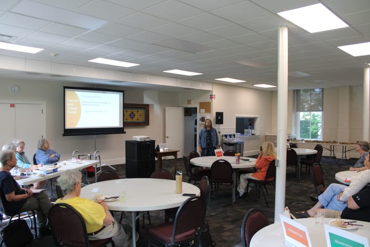 Attendants at the OASH meeting on July 28 were encouraged to give their opinions and ask questions regarding the executive order.
