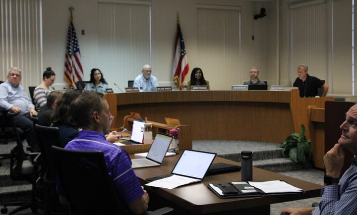 The Oxford City Council gathers