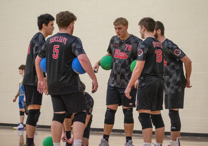 Miami University excels at competitive dodgeball