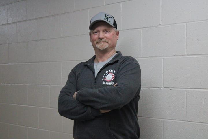 Clayton Lightfield is appointed as the new chief of the Reily Township Volunteer Fire Department and Emergency Medical Services during a Reily Township Board of Trustees