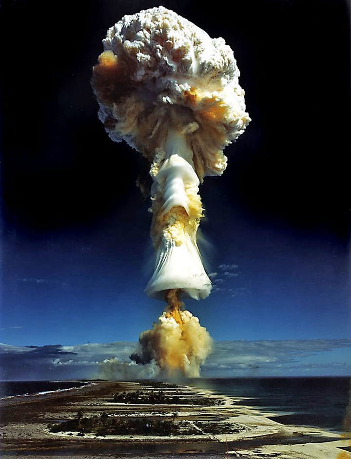 Atomic blast.