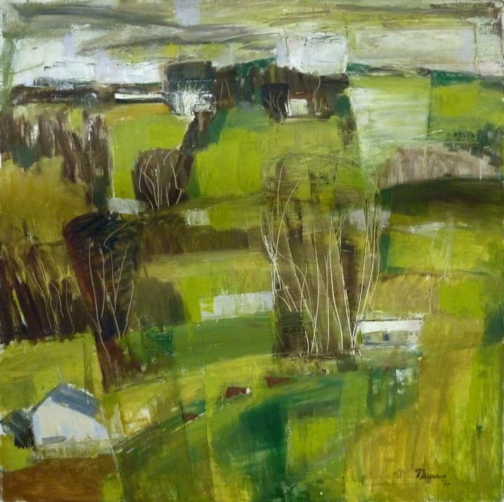 “Brown Road” by Margaret Kanner Myers.