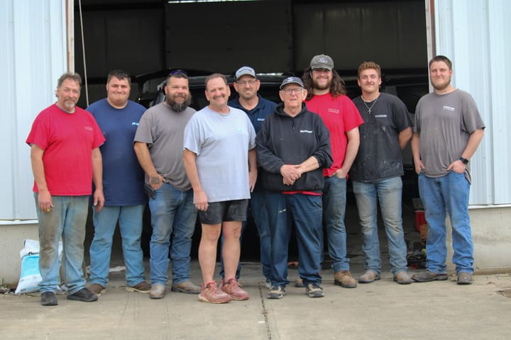 Family-owned auto body shop still open after fire